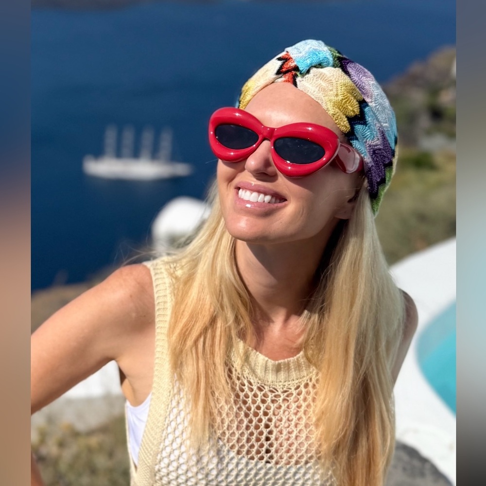 Loewe Inflated Cat Eye Red Sunglasses